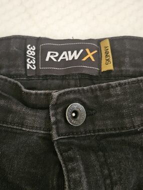 RAW X Black Skinny Jeans - Men's